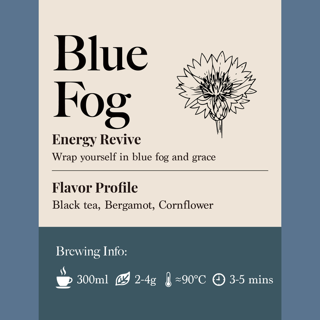 Blue Fog – Earl Grey with Bergamot & Cornflower