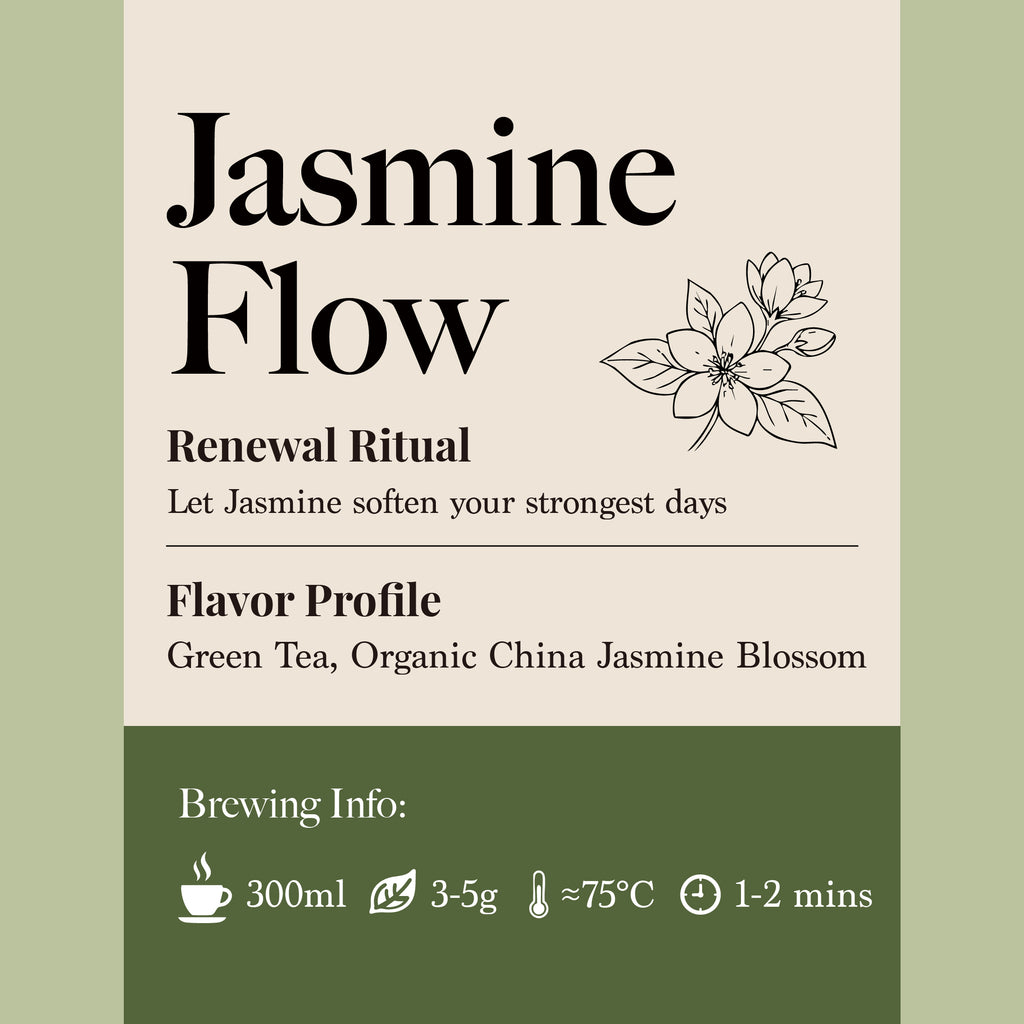 Jasmine Flow – Organic Green Tea with Jasmine Aroma